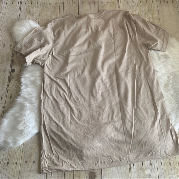 PEACE LOVE STAR ☕️BUCKS Coffee Custom Graphic T-Shirt - Picture 4 of 5